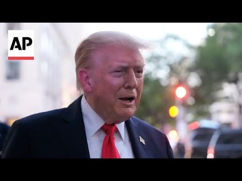 Video: Trump says he’s ‘very unhappy’ about Israeli strike in Qatar