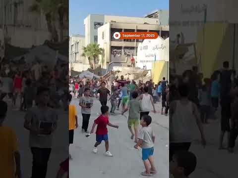 Video: Israeli army drops evacuation leaflets over Gaza City