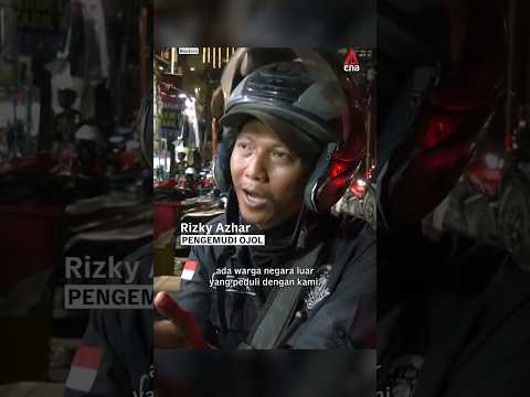 Video: Warga Asia Tenggara tunjukkan solidaritas, kirim makanan ke pengemudi ojol Indonesia