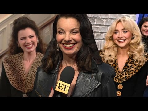 Video: Fran Drescher PRAISES Nanny Superfan Sabrina Carpenter (Exclusive)