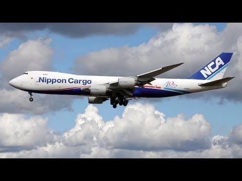 Video:  ✨ Nach 15 Jahren zurück in Frankfurt! Nippon Cargo Airlines 747-8F mit Follow-Me-Eskorte ✈️📸