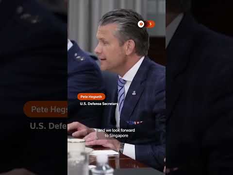 Video: Pete Hegseth gives ‘Department of War’ welcome to visiting minister | REUTERS