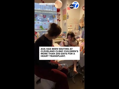 Video:  Girl waiting 200+ days for new heart shares life-changing news with dad