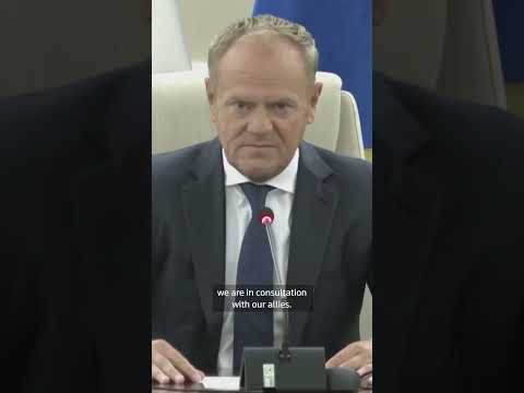 Video: Polish airspace violated by Russian drones