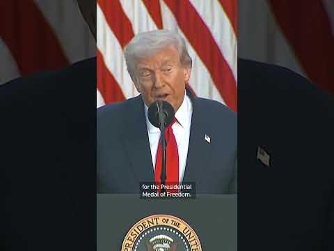 Video: Trump honors Charlie Kirk with posthumous Presidential Medal of Freedom | REUTERS