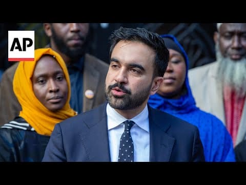 Video: Zohran Mamdani responds to attacks he calls ‘racist’ and ‘baseless’
