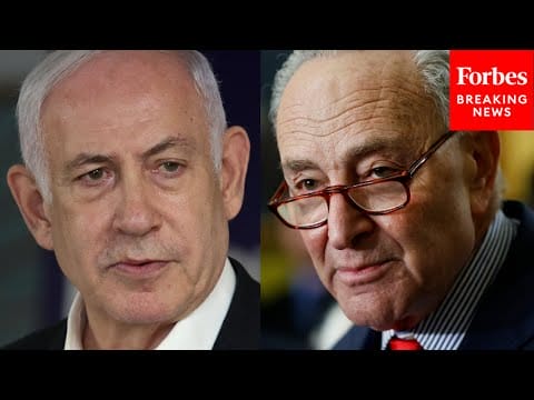 Video:  Chuck Schumer Insists That Two-State Solution Is The ‘Only Long-Term Solution’ For Peace