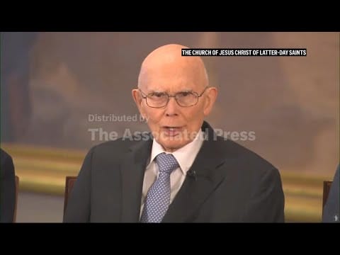 Video: Dallin H. Oaks is selected to lead Mormon church