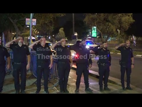 Video: Israel receives remains of four more hostages handed over by Hamas to Red Cross in Gaza