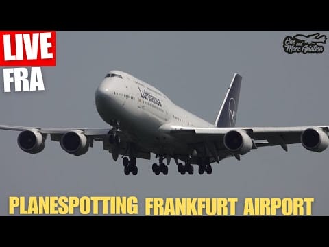 Video:  🔴 Live Friday Planespotting Frankfurt Airport 07 Betrieb #airplanes