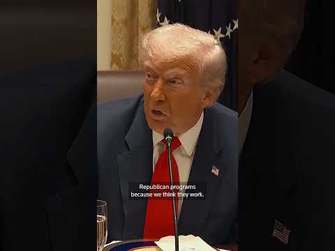 Video: Trump says he’ll unveil a list of ‘Democrat programs’ to be shut | REUTERS