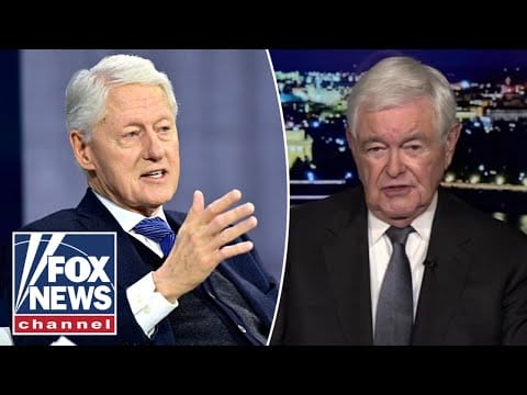 Video: Newt Gingrich: How could you not applaud this Clinton move?