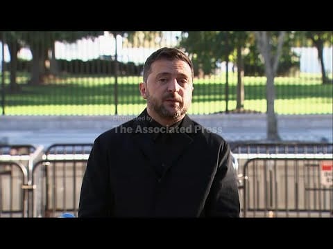 Video: Zelenskyy cautiously responds to Trump’s call for Ukraine and Russia to end war now