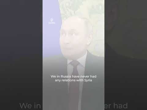 Video: Syria’s al-Sharaa seeks to ‘redefine’ Russia ties in first Moscow visit  | AJ #shorts
