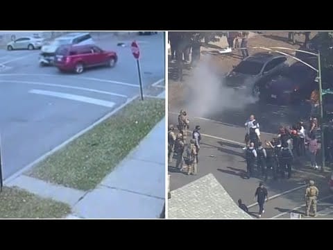 Video:  High-speed Border Patrol chase ends in crash, sparks protest