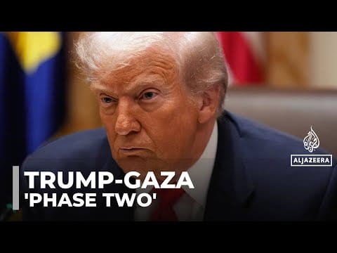 Video: Hamas under pressure: US president Donald Trump demands demilitarisation