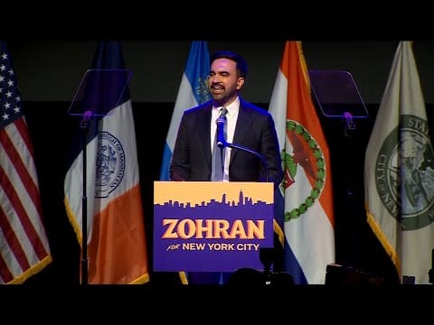 Video:  Zohran Mamdani tells Donald Trump: ‘Turn the volume up’