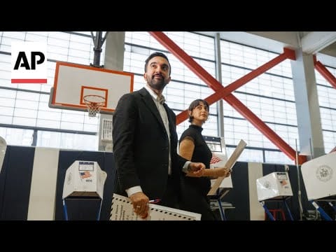 Video: Zohran Mamdani is elected mayor of New York City