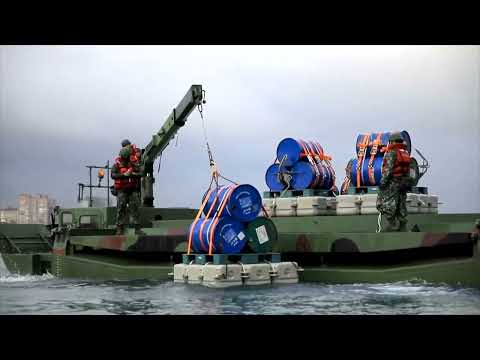 Video: Taiwan sets obstacles at river mouth as China tensions mount | REUTERS