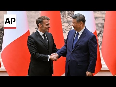 Video: Xi Jinping calls for China-France cooperation during Macron’s state visit