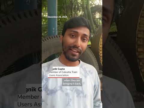 Video: Kolkata residents fight to preserve country’s last tram network