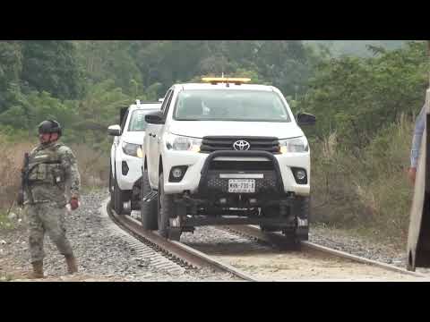 Video: Forensic teams deploy to Mexico train crash site under heavy guard | REUTERS