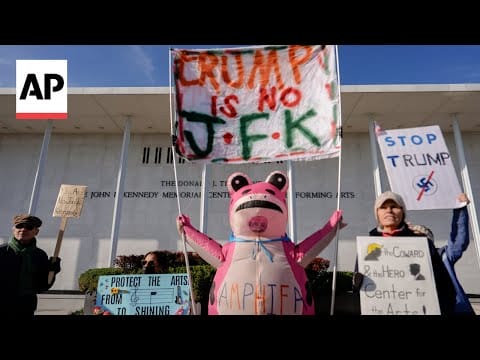 Video: More artists cancel performances at the Kennedy Center after Trump renaming