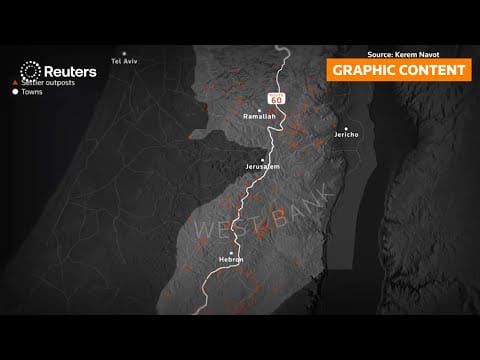 Video: WARNING: GRAPHIC CONTENT: How Israel’s hilltop settlers coordinate attacks on Palestinians | REUTERS