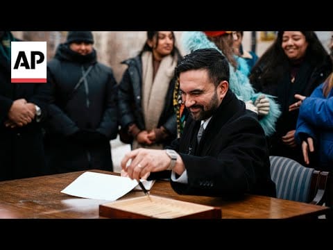 Video: Zohran Mamdani revokes Israel-related executive orders of Eric Adams