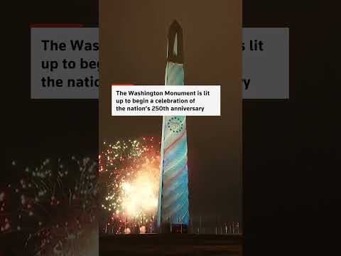 Video: New York, Washington light up for New Year