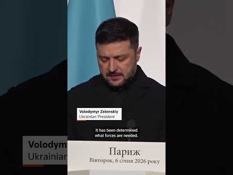 Video: Zelenskiy: ‘Coalition of the Willing’ agrees post war deterrence plan | REUTERS