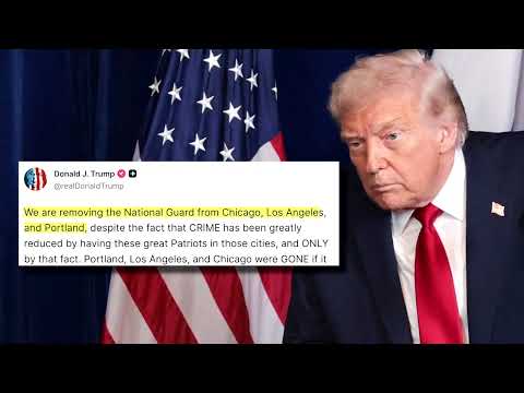 Video: Trump: National Guard being removed from Chicago, LA and Portland | REUTERS